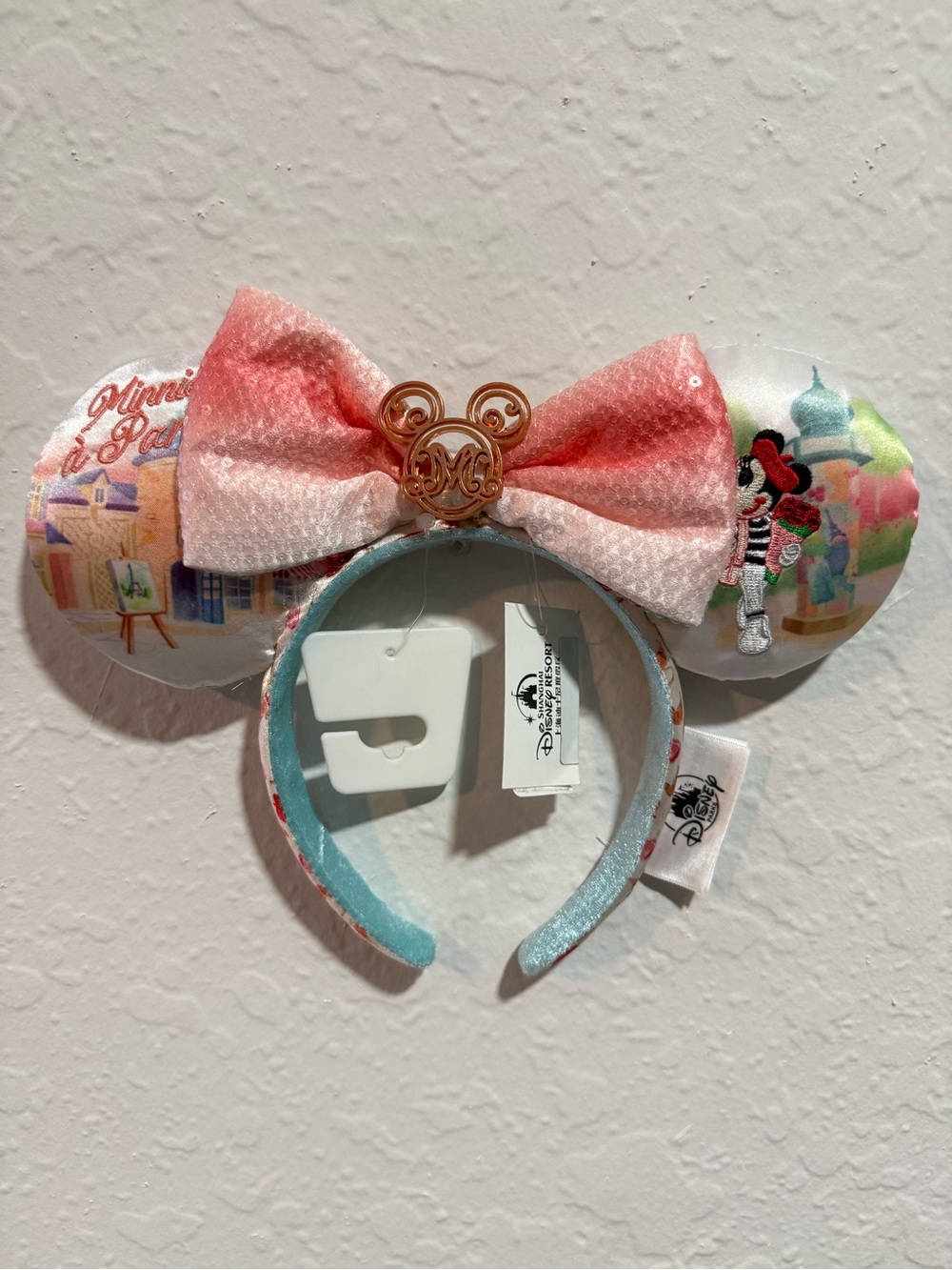 Disney Epcot Minnie á Paris Ear Headband